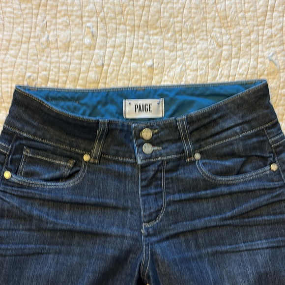 Paige Hidden Hills trouser jeans size 26 - Picture 3 of 7